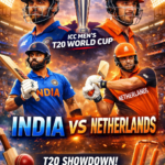 India vs Netherlands T20 Match
